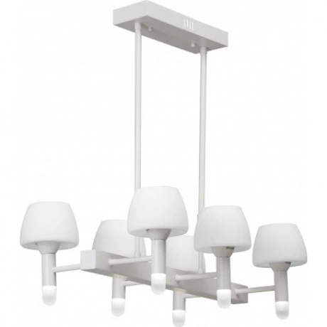 Люстра V4056/6PL, 6xE27 макс. 60Вт+LED 12W