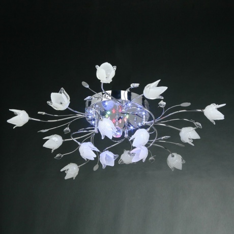 Люстра V4105/15PL, 15xG4 макс. 20Вт + LED B. - фото 2