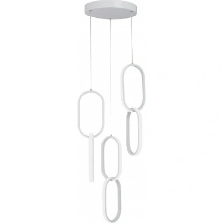 Люстра V4695-0/6S, LED 80Вт, 3900-4200К, 7500лм