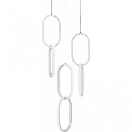 Люстра V4695-0/6S, LED 80Вт, 3900-4200К, 7500лм - фото 2