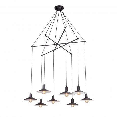 Люстра V4825-1/8S, 8xE27 макс. 40Вт - фото 1