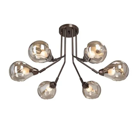 Люстра V4870-7/6PL, 6xE14 макс. 40Вт