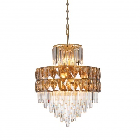 Люстра V5832-8/17+4, 21xE14 макс. 40Вт - фото 4