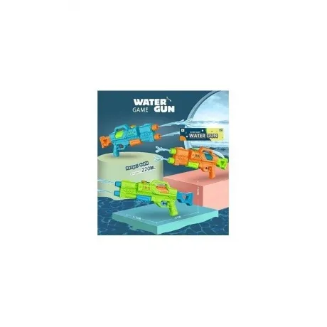 Бластер (длина 37см) водный, 3 цвета, в пакете двухструйный;голу...