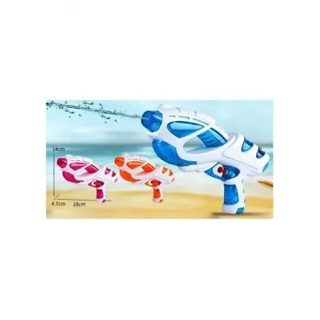 Бластер водный (длина 28см) Дракон,3 цвета в пакете цикламеновый...