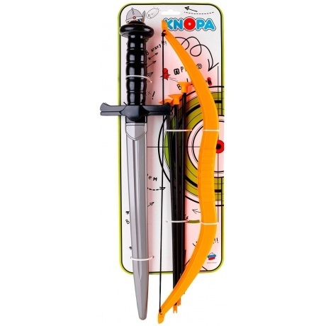 Набор оружия KNOPA "Забияка" меч, лук, 3 стрелы арт.87013 /10