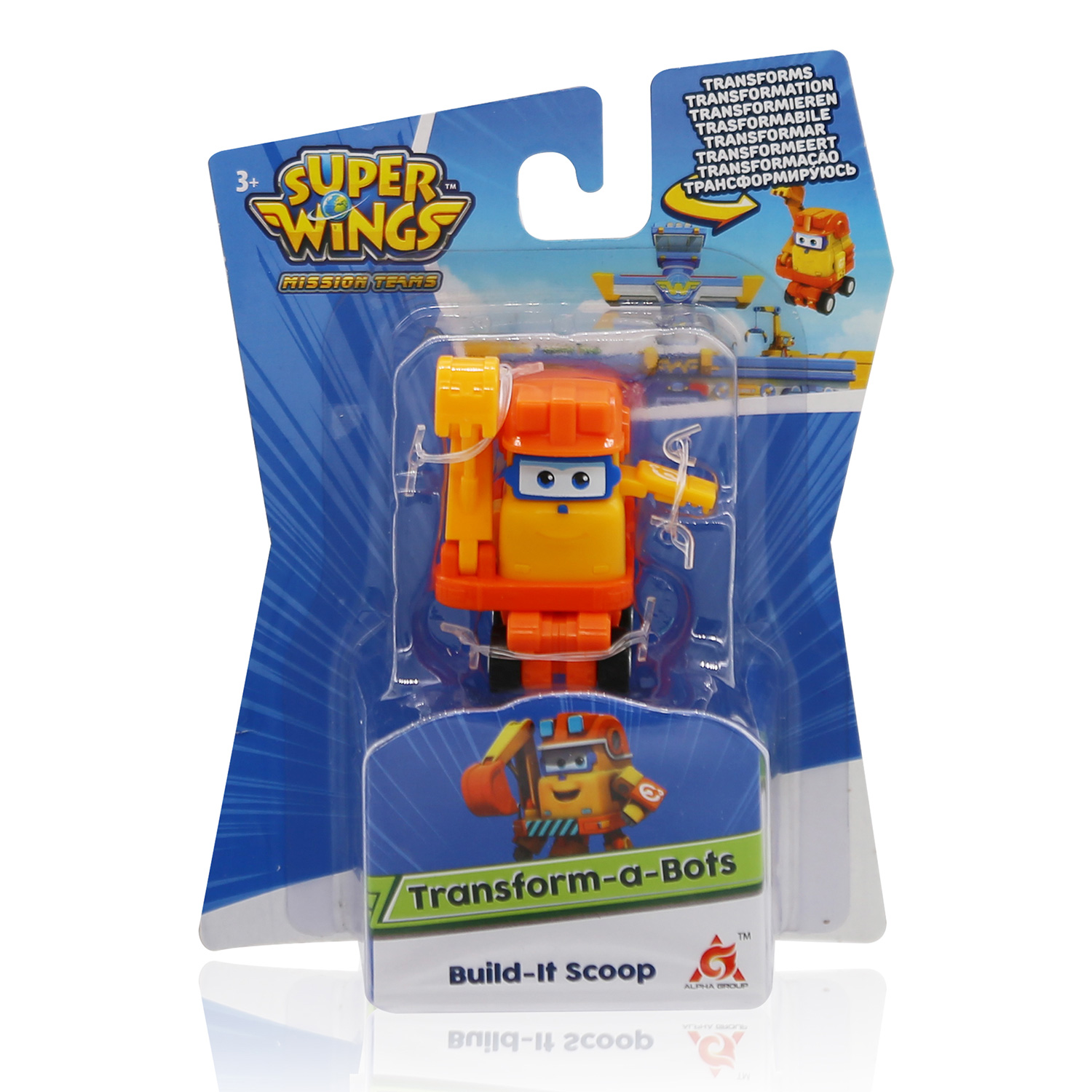 

Мини-трансформер Super Wings Скуп