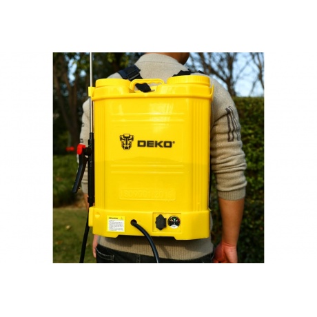 Опрыскиватель садовый аккумуляторный DEKO DKSP10, 16 л - фото 5