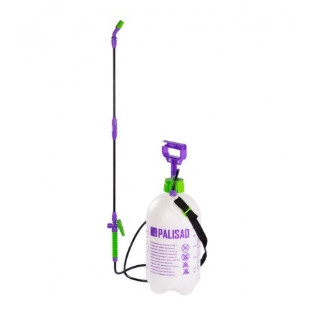 

Опрыскиватель 7 л, ручной, насосом, шлангом, разбрызгивателем Palisad