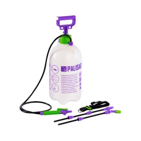 Опрыскиватель 7 л, ручной, насосом, шлангом, разбрызгивателем Palisad - фото 2