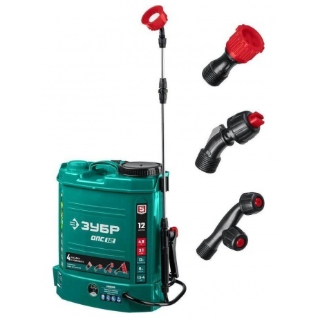 Опрыскиватель аккумуляторный ЗУБР 12 л,  (ОПС-12) - фото 1