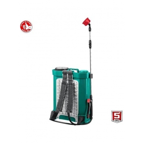 Опрыскиватель аккумуляторный ЗУБР 16 л, (ОПС-16) - фото 14