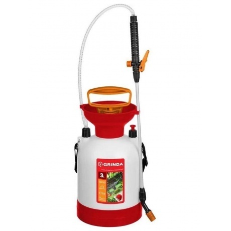 

Опрыскиватель переносной GRINDA TS-3, 3 л, широкая горловина, устойчивое днище, (8-425113)
