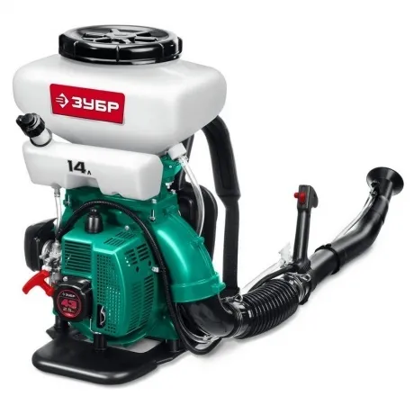 Опрыскиватель бензиновый ЗУБР 14 л, 2.5 л.с, (ОПБ-14-43) хорошее...
