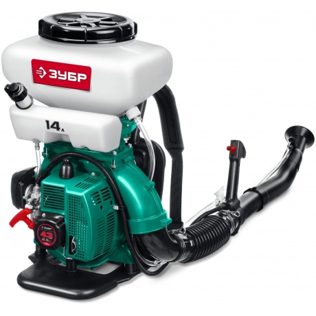 Опрыскиватель бензиновый ЗУБР 14 л, 2.5 л.с, (ОПБ-14-43) хорошее...