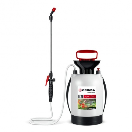 Опрыскиватель переносной GRINDA TS-5, 5 л, широкая горловина, ус...