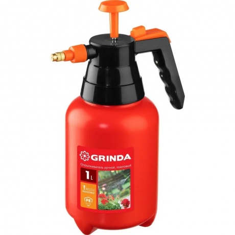 Опрыскиватель помповый GRINDA PS-1, объем 1 л, ручной, (8-425057)
