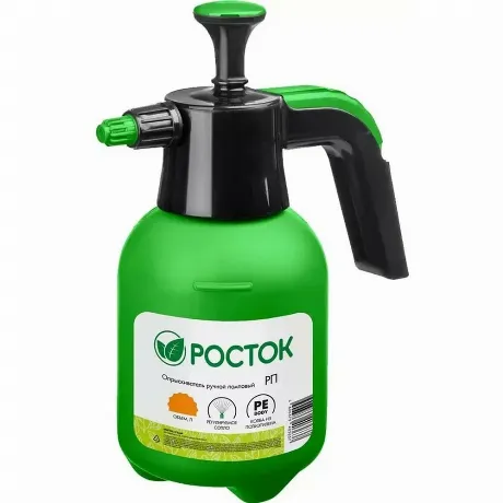 Опрыскиватель помповый РОСТОК РП-1.5, 1.5 л, ручной, (425073)