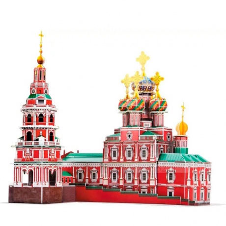 Игрушка 3D-пазл CubicFun Рождественская церковь (Россия) - фото 2