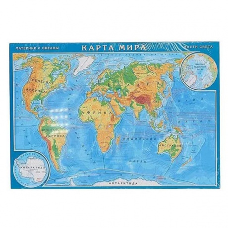 Карта-пазл Глобусный Мир Мир 30029 - фото 1