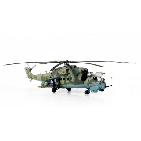 Сборная модель Zvezda 7293 Советский вертолет Ми-24 В/ВП &quot;Крокодил&quot; - фото 2