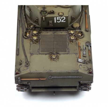 Сборная модель ZVEZDA 3702 Американский средний танк М4А2 &quot;Шерман&quot; - фото 3