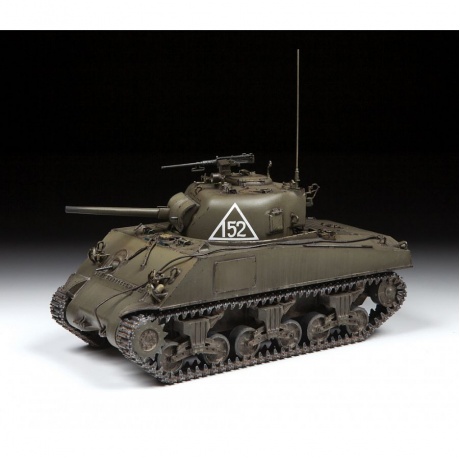 Сборная модель ZVEZDA 3702 Американский средний танк М4А2 &quot;Шерман&quot; - фото 5