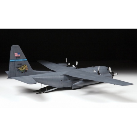 Сборная модель &quot;Американский военно-транспортный самолет С-130Н&quot; 7321 - фото 2