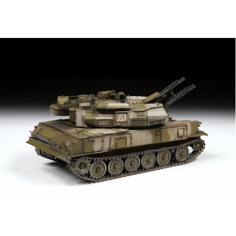 Сборная модель Зенитная самоходная установка У-23-4М Шилка 3635 2287₽