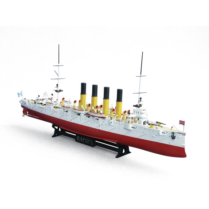 Сборная модель "Крейсер "Варяг" Подарочный набор с клеем и красками 9014ПН