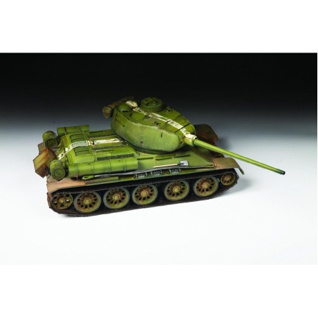 Сборная модель &quot;Советский средний танк &quot;Т-34/85&quot; образ 1944г Подарочный набор с клеем и красками 3687ПН - фото 2