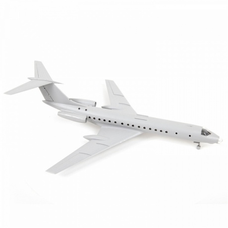 Сборная модель &quot;Пассажирский авиалайнер &quot;ТУ-134А/Б-3&quot; Подарочный набор с клеем и красками 7007ПН - фото 2