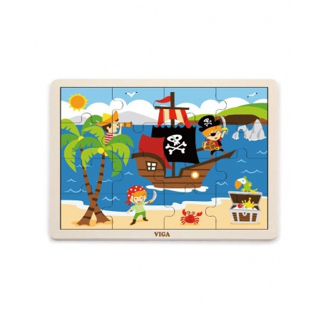 Пазл Пираты 16детв пленке VIGA 810₽