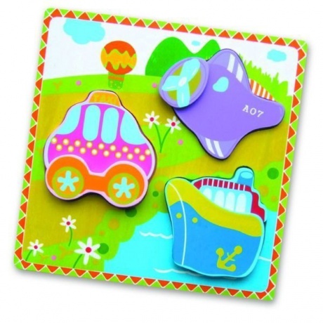 Объемный пазл Транспортдерево 59306A 573₽