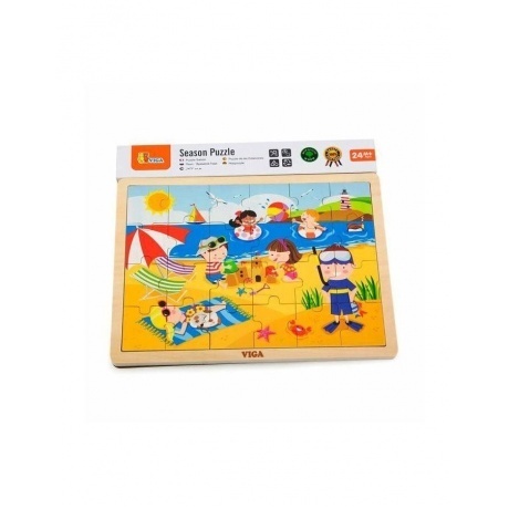 Пазл &quot;Лето&quot; (24 дет.) в пленке 51270 - фото 2