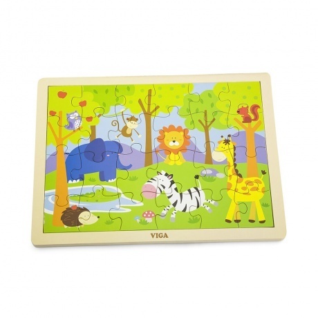 

Пазл "Сафари"24 детали в пленке VG50198