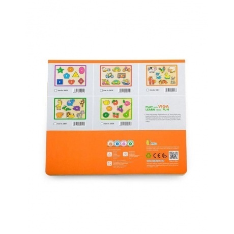 Пазл-вкладыш "Домашние животные" (8 деталей) 50017 - фото 3