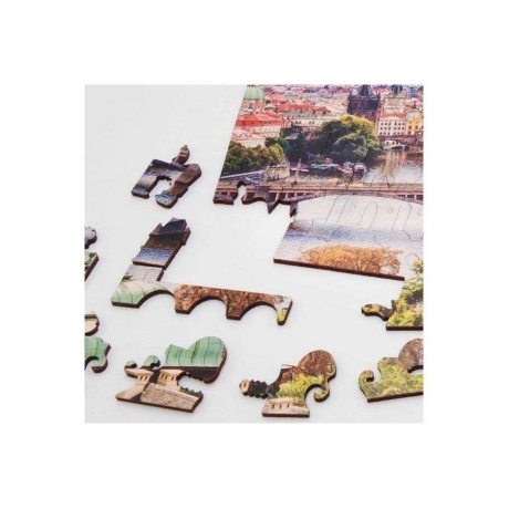 Пазл деревянный Нескучные игры Citypuzzles &quot;Прага&quot;  8270 - фото 4