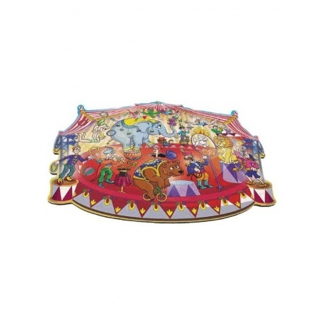 Фигурный деревянный пазл &quot;FUN ART collection&quot; Цирк  8328 - фото 2