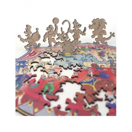 Фигурный деревянный пазл &quot;FUN ART collection&quot; Цирк  8328 - фото 4