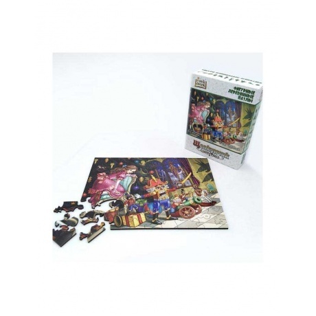 Страна сказок Фигурный деревянный пазл &quot;Щелкунчик&quot;  8263 - фото 2