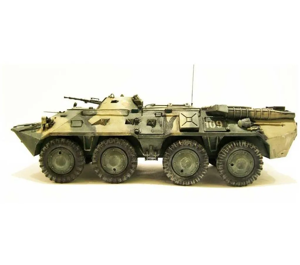 Сборная модель Звезда Советский "БТР-80" 3558 - фото 4