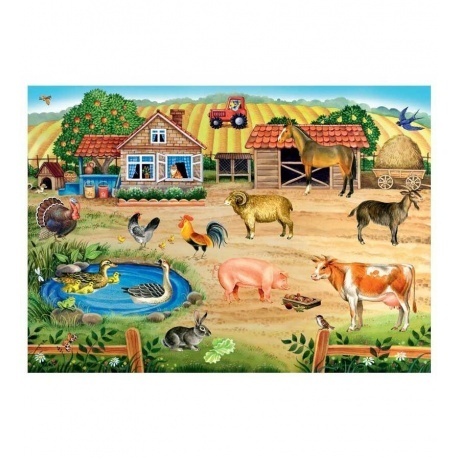 Напольный пазл Step Puzzle &quot;Ферма&quot; 70103 - фото 2