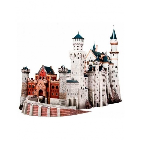 Сборная модель УмБум &quot;Замок Нойшванштайн&quot; Германия 157 - фото 4