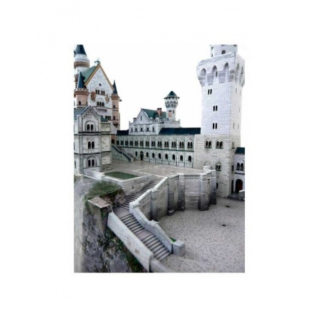 Сборная модель УмБум &quot;Замок Нойшванштайн&quot; Германия 157 - фото 5