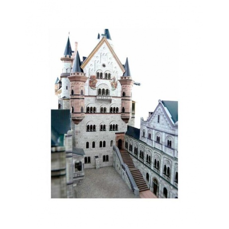 Сборная модель УмБум &quot;Замок Нойшванштайн&quot; Германия 157 - фото 6