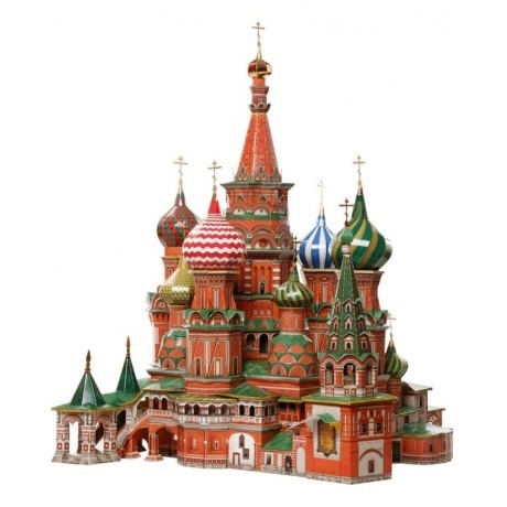 

Сборная модель УмБум "Покровский Собор "Храм Василия Блаженного" Москва 195