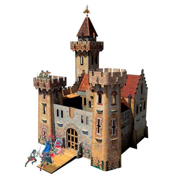Сборная модель УмБум Рыцарский замок 207