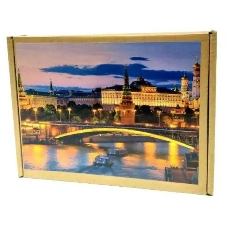 Фигурный деревянный пазл Alter Ego "Москва. Кремль" арт.8297