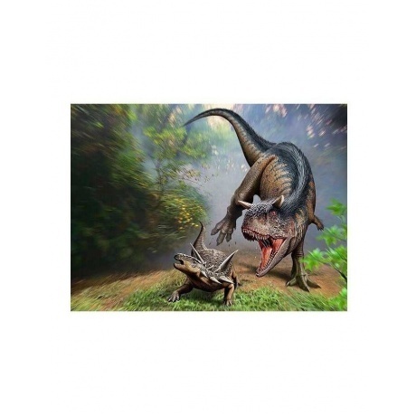 Пазл Prime3D 500 &quot;Карнотавр против антарктопельты&quot; 6+ - фото 2